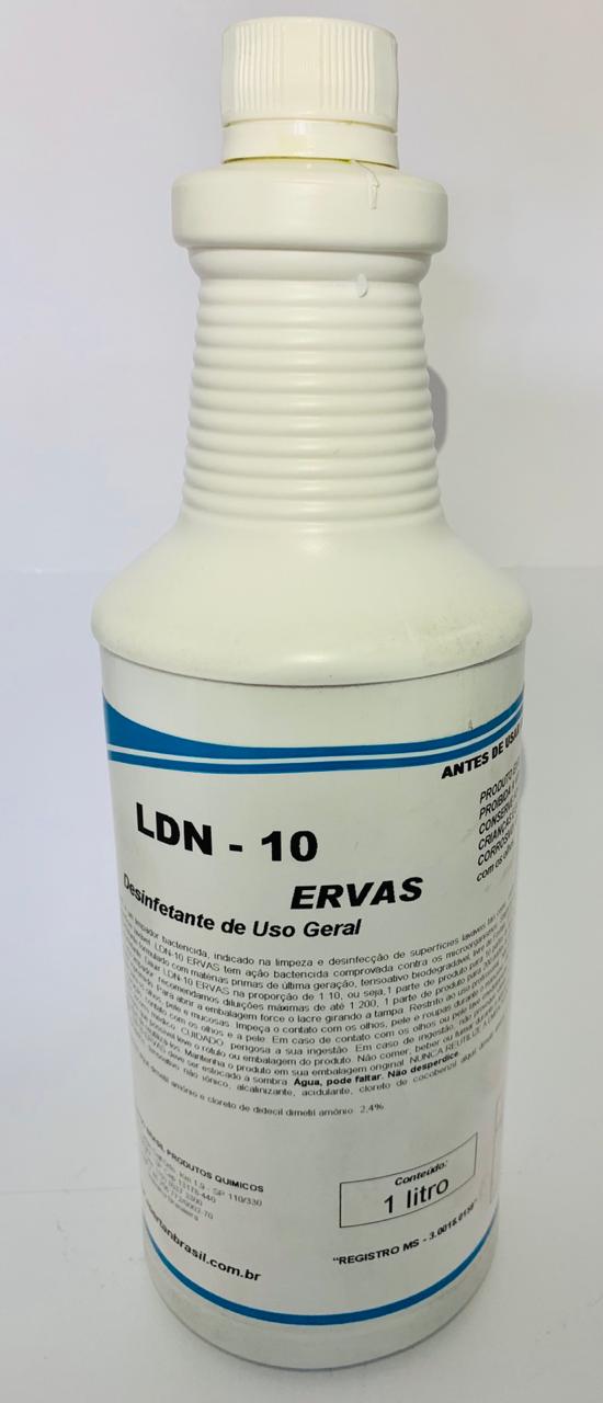 Desinfetante Profissional Concentrado Spartan 1Lt - LDN10 Ervas