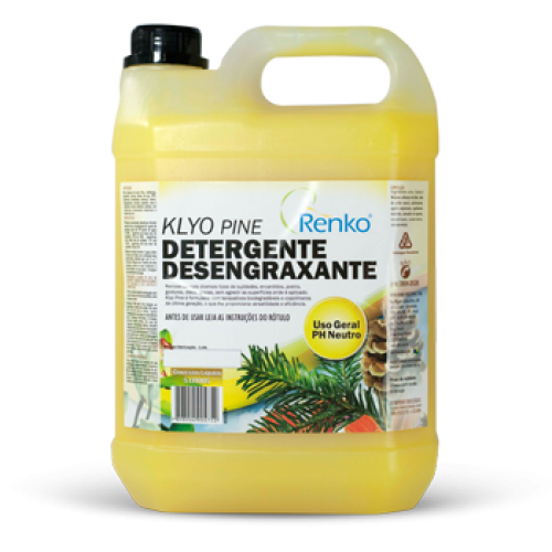 Renko - Detergente Desengraxante Klyo Pine 5Lts - Concentrado