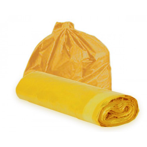 Saco de Lixo - 100 Litros S6 Amarelo