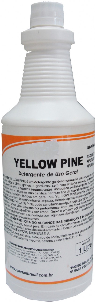 Spartan - Yellow Pine Detergente Desengraxante 1Lt